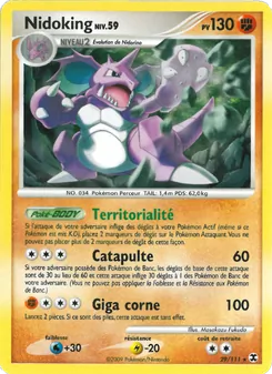 Nidoking Niv. 59, Rivaux Émergeants, n° 29