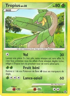Tropius Niv. 35, Rivaux Émergeants, n° 52