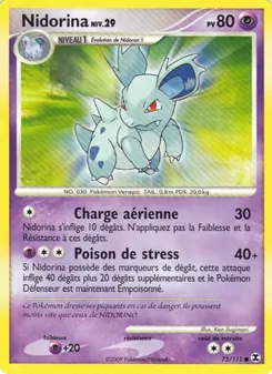 Nidorina Niv. 29, Rivaux Émergeants, n° 73