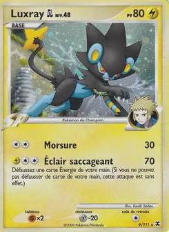 Luxray GL Niv. 48, Rivaux Émergeants, n° 9