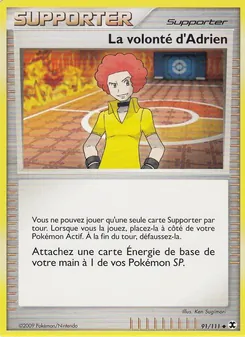 La volonté d'Adrien, Rivaux Émergeants, n° 91