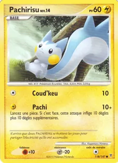 Pachirisu, Vainqueurs Suprêmes, n° 118