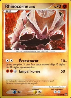 Rhinocorne, Vainqueurs Suprêmes, n° 122