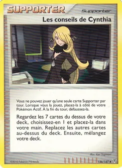 Les conseils de Cynthia, Vainqueurs Suprêmes, n° 136