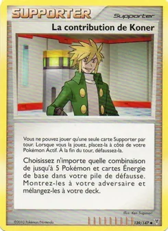 La contribution de Koner, Vainqueurs Suprêmes, n° 139