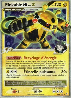 Elekable FB NIV.X, Vainqueurs Suprêmes, n° 144