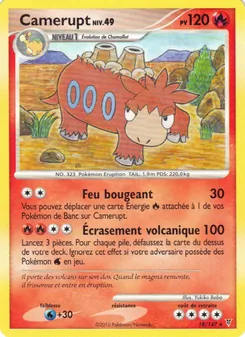 Camérupt, Vainqueurs Suprêmes, n° 18