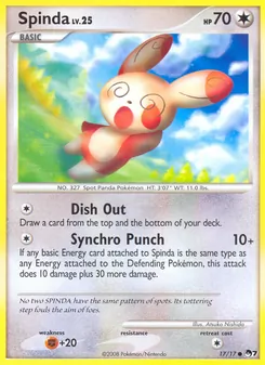 Spinda, POP Série 7, n° 17