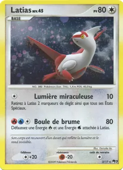 Latias, POP Série 7, n° 3