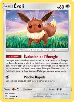 Évoli, Soleil et Lune, n° 101