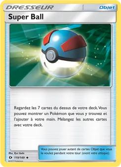 Super Ball, Soleil et Lune, n° 119