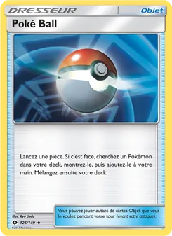 Poké Ball, Soleil et Lune, n° 125