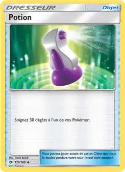Potion, Soleil et Lune, n° 127