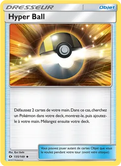 Hyper Ball, Soleil et Lune, n° 135
