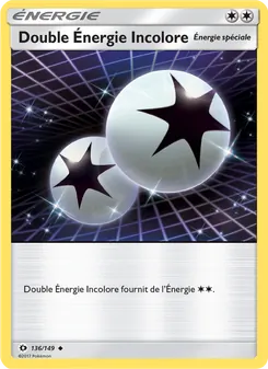 Double Énergie Incolore, Soleil et Lune, n° 136