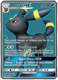 Noctali GX, Soleil et Lune, n° 142