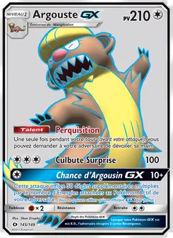 Argouste GX, Soleil et Lune, n° 145
