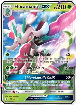 Floramantis GX, Soleil et Lune, n° 15