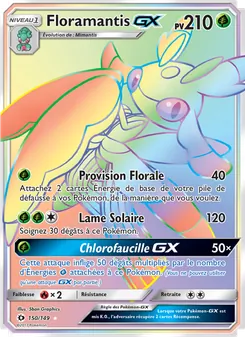 Floramantis GX, Soleil et Lune, n° 150