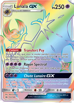 Lunala GX, Soleil et Lune, n° 153