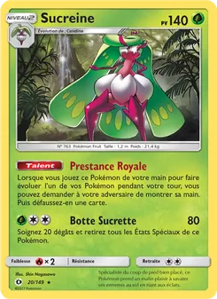 Sucreine, Soleil et Lune, n° 20