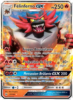 Félinferno GX, Soleil et Lune, n° 27