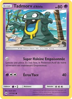 Tadmorv d’Alola, Soleil et Lune, n° 57