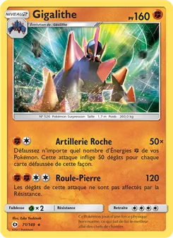 Gigalithe, Soleil et Lune, n° 71