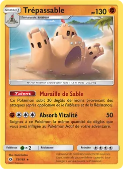 Trépassable, Soleil et Lune, n° 75