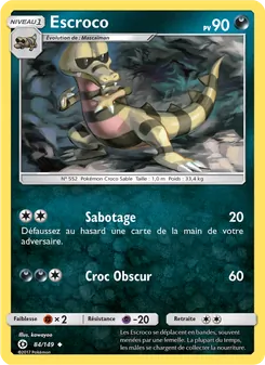Escroco, Soleil et Lune, n° 84
