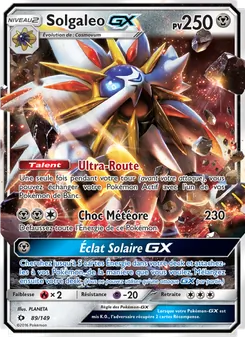 Solgaleo GX, Soleil et Lune, n° 89