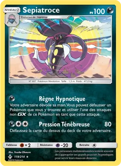 Sepiatroce, Alliance Infaillible, n° 119