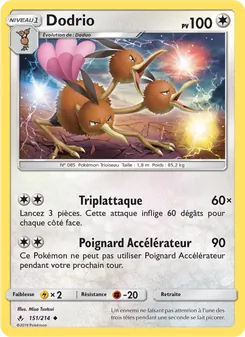 Dodrio, Alliance Infaillible, n° 151