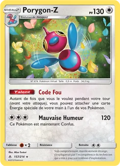 Porygon-Z, Alliance Infaillible, n° 157