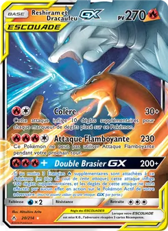 Reshiram et Dracaufeu GX, Alliance Infaillible, n° 20