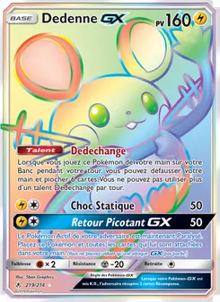 Dedenne GX, Alliance Infaillible, n° 219