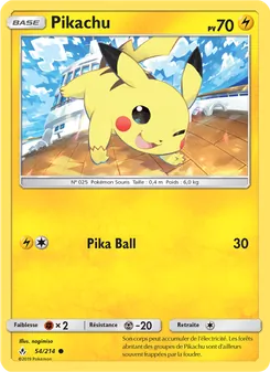 Pikachu, Alliance Infaillible, n° 54
