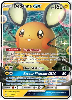 Dedenne GX, Alliance Infaillible, n° 57