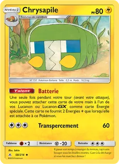 Chrysapile, Alliance Infaillible, n° 58
