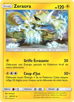 Zeraora, Alliance Infaillible, n° 60