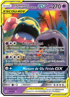 Grotadmorv et Grotadmorv d’Alola GX, Alliance Infaillible, n° 61