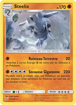 Steelix, Harmonie des Esprits, n° 104
