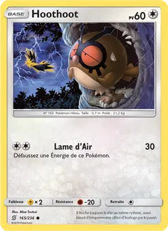 Hoothoot, Harmonie des Esprits, n° 165