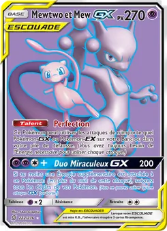 Mewtwo et Mew GX, Harmonie des Esprits, n° 222