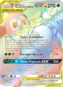 Brindibou et Noadkoko d’Alola GX, Harmonie des Esprits, n° 237