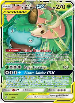 Florizarre et Vipélierre GX, Éclipse Cosmique, n° 1