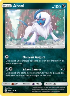 Absol, Éclipse Cosmique, n° 133