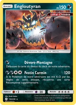 Engloutyran, Éclipse Cosmique, n° 136