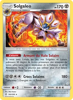 Solgaleo, Éclipse Cosmique, n° 142