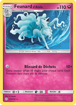 Feunard d’Alola, Éclipse Cosmique, n° 145